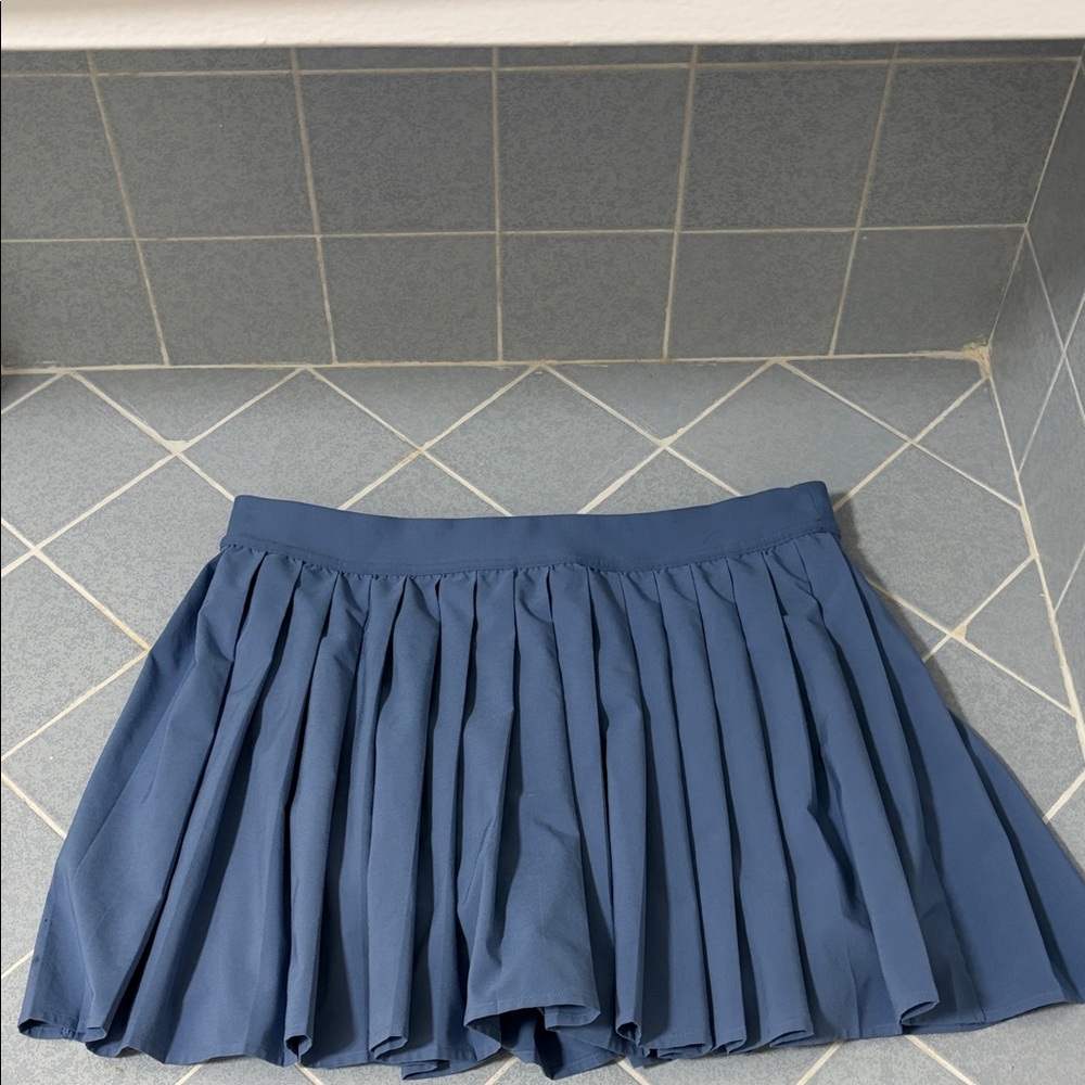 Lululemon Athletica Blue Skater Skirt